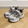 32-41 Zapatos deportivos de algodón de dos capas para niños Niños y niñas Zapatos de papá Nuevo estilo de invierno Suela ligera Zapatos casuales de algodón 6784