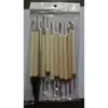 Envío Directo de Fábrica de Herramientas de Arcilla Transfronterizas, Moldes de Impresión para Cerámica Hechos a Mano DIY de Madera, Herramientas de Arcilla Blanda para Escultura y Modelado