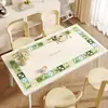 2026 Nuevo Alfombrilla para Mesa de Café Suave con Sensación de Piel Mejorada, Impermeable, Resistente al Aceite, Sin Lavado, Alfombrilla de Protección de Superficie de Mesa de Comedor de Gama Alta