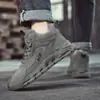 Botas Martin Casuales Antideslizantes de Moda Nueva Otoño para Hombre Zapatos de Caña Alta para Hombre para Exteriores y Viajes al Trabajo Zapatos de Trabajo Deportivo para Protección Laboral