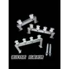Suporte de fio de energia parede externa fio isolador de porcelana entrada de cabo de aço isolador externo corpo do isolador contas magnéticas garrafa magnética chaleira