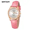 Reloj Sanda Aliexpress, Moderno y Energético, Reloj Estudiante Luminoso Impermeable, Delgado y Ligero, Calendario, Semana, Reloj de Cuarzo para Mujer