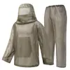 Ropa para Jardinería en Granja y Jungla, Ropa para Recolección de Miel, Ropa para Recolección de Té, Ropa de Protección contra Mosquitos para Pesca, Set de Ropa Anti-Mosquitos para Pesca, Ropa Anti-Mosquitos para Exteriores