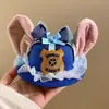 Fotografía de viajes, Ciudad Animal, oficial de policía conejo Nick, sombrero de cosplay, crea una atmósfera divertida y linda, orejas de conejo adorables, accesorio para el cabello único