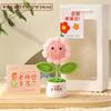Regalo para el Día del Maestro Bouquet de Flores de Lirio del Valle Tejido Hecho a Mano DIY Modelo Nuevo 2026 Regalo de Jardín de Infancia para Maestros al Inicio del Ciclo Escolar