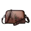 Bolso Pequeño Transfronterizo para Mujer Estilo Chino Nuevo Modelo 2026 Bolso para Mamá de Mediana Edad Bolso de Hombro Casual Bolso Cruzado de Cuero Suave Moderno