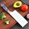 Nuevo juego de siete piezas con patrón dorado de un solo cabezal chapado transfronterizo, cuchillo de cocina multifuncional, cuchillo para fruta, cuchillo para pan, juego de cuchillos de barril