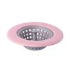 Filtro antiobstrucción de mano para desagüe de baño, filtro de pelos para fregadero de cocina, tapa de desagüe de suelo