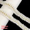 Encaje de Cuentas Hecho a Mano Estilo Étnico Bolas de Pelo Coloridas Cinta para Manualidades Accesorios de Ropa DIY Cinta de Perlas Accesorios de la Dinastía Han