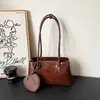 Bolsa de Ombro Retro Coreana de Nicho para Mulheres Verão 2025 Moda de Alto Padrão Elegante Bolsa de Mão Grande Capacidade