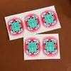 Venta Caliente Tíbet Nepalés Thangka Pintado a Mano Puro Tara Verde Ojo de Dharma Núcleo de Tarjeta 2*3