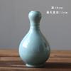 Jarrón de Cerámica Zen Chino Retro Nuevo Arreglo Floral Simple Sala de Té Ikebana Muebles para el Hogar Venta al por Mayor de Fábrica
