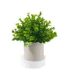Flores Artificiales, Arreglos de Flores Artificiales, Bonsáis Artificiales, Plantas Pequeñas Artificiales en Maceta, Plantas Verdes Artificiales para Decoración de Sala de Estar, Oficina, Entrada y Gabinete de Vino