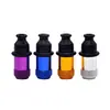 Venta Caliente Transfronteriza Mini Chupete de Goma Botella para Rapé Pipa de Metal Accesorios para Fumar