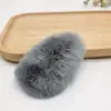 Elegante pasador lateral peludo estilo coreano mango felpa accesorios cálidos para el cabello lindo tocado de otoño e invierno clip bb al por mayor