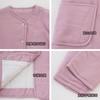 Pijama de invierno para mujer, se puede salir, traje de pijama acolchado de tres capas, crepé de algodón, fuente de fabricantes de ropa para el hogar de Nantong