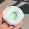 Bolinha de Arroz Glutinoso com Textura de Gelo para Alívio de Estresse, Bola Pegajosa Ultra-fina de Arroz Glutinoso Feita à Mão, Bola Sensorial para Alívio de Estresse