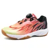 Zapatillas de Bádminton para Niños y Niñas Profesionales Ligeras Transpirables Suela Suave Zapatillas Deportivas Amortiguación Moda Malla Zapatillas de Entrenamiento