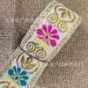 Punto 4-4.3cm cinta de encaje étnico accesorios para ropa Hanfu encaje color clásico encaje bordado