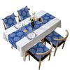 Camino de mesa de Amazon, mantel decorativo bohemio de lino, mantel largo vintage, mantel individual, almohada combinada, venta al por mayor