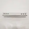 Manija de Aleación de Aluminio con Barra Recta Negra Plateada del Sudeste Asiático Perfil de Aluminio para Armario Gabinete Manija de Plástico Mate Plus