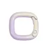 Hebilla Cuadrada Pintada de Colores Anilla de Resorte DIY Accesorios para Joyería de Aleación Llavero Anilla de Resorte Hebilla Versátil para Colgar Hebilla de Bolso