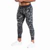 Calça Fitness Masculina Camuflada Justa Jogger Calça de Nove Pontos Esportes ao Ar Livre Treinamento Absorvente de Suor Secagem Rápida