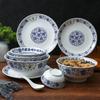 Malatang Comercial Tazón Grande Melamina Tazón para Ramen Tazón para Casa de Fideos Melamina Imitación Porcelana Tazón para Sopa de Res Fideos de Caracol Calientes y Ácidos