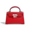 2026 Nuevo Bolso Mini Kelly Retro Europeo y Americano para Mujer con Hebilla de Cierre Bolso Cruzado de Mano para Hombro Bolso para Teléfono