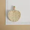 Pingente de bambu para festival do barco-dragão, folha de taboa tecida, absinto, porta, pendurado, sachê interno, decoração de porta, maçaneta, pingente
