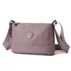 2026 Jielangshi Bolsa de Ombro Transversal Casual Simples Versátil Diária Bolsa de Pano para Viagem Armazenamento