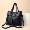 Bolsa Tote Personalizada para Mujer Nueva Textura de Cuero Suave Bolso de Hombro Gran Capacidad Bolso de Mano Moderno Elegante Bolso Cruzado