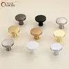 Oukali Moderno Minimalista Furo Único Armário Guarda-Roupa Porta Gaveta Liga de Zinco Puxador Único Manopla Única Puxador Pequeno