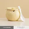 Popular recipiente para manteca con tapa, resistente al calor, para uso doméstico, frasco de almacenamiento de gran capacidad para aceite de cocina, apto para alimentos
