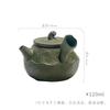 Tetera Kung Fu Estilo Japonés Manji Juego de Té Cerámica Hogar Antiguo Tetera con Filtro de Agujeros Bola de Barro