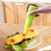Brocha de Aceite con Tapa para Sazonar y Salsa de Barbacoa, Brocha de Aceite de Silicona, Herramienta para Hornear con Diseño Curvo en Nuevo Estilo Chino