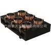 Taza de Acero Inoxidable 304 para Moscow Mule, Copa de Cóctel para Bar, Copa Martillada en Forma de Tambor, Vaso de Vino al por Mayor