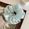 Scrunchie de Organza Sedoso Estilo Coreano Super Fada para Mulheres Laço de Cabelo com Sensação de Alto Padrão Corda de Cabelo com Temperamento Fashion Acessório de Cabelo