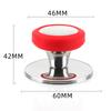 Mango universal de silicona para tapa, resistente a altas temperaturas, tapa superior, accesorios para olla, acero inoxidable, vidrio, mango para tapa