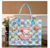 Nueva Bolsa de Fieltro de Dibujos Animados de Sanrio Kurome, Bolso de Mano de Fieltro, Bolsa Tote de Fieltro, Bolsa de Almacenamiento, Bolsa de Regalo, Hecha a Mano
