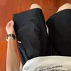 Shorts Simples de Verão Masculinos Soltos Confortáveis Respiráveis Frescos Moda Masculina Tendência Estilo Japonês Juvenil Shorts Cinco Pontos