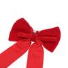 Lazos Rojos de Terciopelo Cinta Lazo Boda Navidad Decoración Regalo Accesorios para el Cabello Accesorios de Joyería
