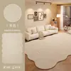 Tapete para sala de estar, imitação de linho de sisal, formato especial, para quarto, uso doméstico, tatami, cobertura total, tapete de chão liso, fácil de limpar, atacado do fabricante