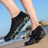 Zapatos de Natación y Viaje Acuático para Pareja de Venta Caliente Transfronteriza, Zapatos de Playa Transpirables Antideslizantes, Zapatos Tipo Calcetín de Entrenamiento Integral Suaves y Transpirables