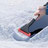 Automóvel Oxford pá de neve carro liga de alumínio telescópica pá de neve pá de neve de vidro multifuncional limpeza raspador escova de neve