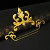Yingyi Joyería DIY Corona de Pelo de Lirio del Valle Dinastía Ming Set de Accesorios para el Cabello Estilo Antiguo Pasador para el Cabello Accesorios para el Cabello Hanfu Materiales y Accesorios