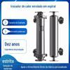 Trocador de calor de condensação de destilação de casco e tubo espiral de aço inoxidável para produtos químicos e farmacêuticos