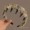 Elegante 2026 Novo Estilo Aro de Cabelo Não Apertado Acessório de Cabelo Estilo Coreano Faixa de Cabelo Maillard Presilha de Cabelo Versátil Vintage para Mulheres