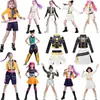 Rumi Zoy Mila Ropa K-Pop Grupo de Chicas Cosplay Cazadores de Demonios