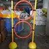 Equipo de Entrenamiento para Drones Marcador de Pista Estándar Conector de Poste para Anilla de Agilidad Clip de Hebilla Equipo de Entrenamiento de Fútbol